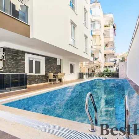 Аланья, центр, Best home 17 на пляже Клеопатра